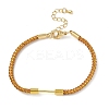 Braided Nylon Cord Bracelet Making MAK-L043-01G-08-1