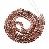 Baking Paint Transparent Glass Beads X1-DGLA-N006-6mm-11-2