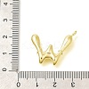Rack Plating Brass Pendants KK-I722-08G-W-3