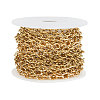 PVD Vacuum Plating 304 Stainless Steel Cable Chains CHS-CJ0001-10G-1