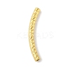 304 Stainless Steel Curved Tube Beads STAS-M071-03G-G-2