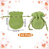Calabash Velvet Jewelry Storage Drawstring Pouches LS-TP-WH0011-05F-2