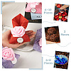 20Pcs 4 Colors Polyester Ramie Blended Yarn Jewelry Drawstring Gift Bags ABAG-BT0001-05-4