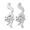 Non-Tarnish 304 Stainless Steel Pendants STAS-R116-03P-1