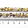 Synthetic Moonstone Beads Strands G-P528-J01-12-4