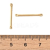 Ion Plating(IP) 304 Stainless Steel Connector Charms X-STAS-Q323-04E-G-3
