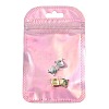 4Pcs 2 Colors Brass Pave Cubic Zirconia Fruit Connector Charms KK-FS0001-73A-6