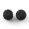 Resin Rhinestone Beads X-RESI-S315-18x20-01-1