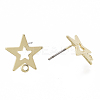 Iron Stud Earring Findings IFIN-N005-17-3