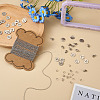 DIY Initial Link Bracelet Making Kit DIY-CF0001-22-5