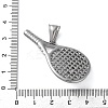 304 Stainless Steel Pendants STAS-G346-42P-3