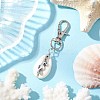 Ocean Collection Shell Pendant Decorations HJEW-JM03210-01-1
