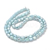 Imitation Jade Glass Beads Strands EGLA-D030-05D-2