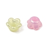 Opaque Acrylic Beads AC-CBAE09B-15-2