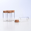 Empty Small Glass Cork Bottles AJEW-WH0035-03-3x6cm-1