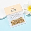 SHEGRACE Brass Spacer Beads XGRPCF565-177G-6