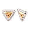 304 Stainless Steel Stud Earrings EJEW-D340-01GP-2