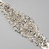 Wedding Bridal Belt for Bridal Dress AJEW-WH0223-56A-3