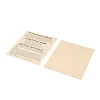 Blank Word Cards AJEW-P131-05-3