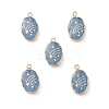 Natural Quartz Dyed Pendants X-G-K333-01E-1