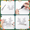 Christmas Theme Felt Fabrics Hair Accessories Findings FIND-WH20004-14D-6