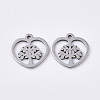 201 Stainless Steel Charms X-STAS-T050-021P-1
