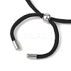 Nylon Round Cord Slider Bracelet Making AJEW-JB01461-02-3
