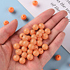 Opaque Acrylic Beads X-MACR-S370-C10mm-A11-5