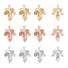 30Pcs 3 Colors Brass Pendants KK-AR0002-30-1