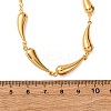 304 Stainless Steel Link Chain Necklaces for Women LS-NJEW-G178-01G-01-5