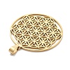 Ion Plating(IP) 304 Stainless Steel Pendants STAS-P209-18G-2