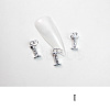 Alloy Rhinestone Cabochons MRMJ-T056-93P-I-1