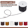6 Rolls 6 Colors Nylon Braided Cord NWIR-PH0002-27B-2
