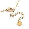 304 Stainless Steel Necklace LS-NJEW-K252-09G-06-3