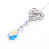 Natural Gemstone Big Pendants G-N333-008F-3
