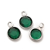 304 Stainless Steel with Glass Charms STAS-G305-11P-4