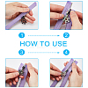14Pcs Snowflake #5 Zinc Alloy Replacement Zipper Sliders FIND-GF0005-70A-6