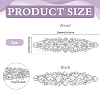 Glass Rhinestone Collar Decoration DIY-WH0061-011S-2