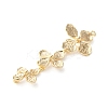 Brass Connector Charms LS-KK-S513-02B-G-2