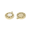 Natural Shell Charms STAS-P366-16G-2