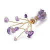 Natural Mixed Gemstone Chips Tree of Life Decorations AJEW-JD00013-5