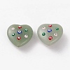 Natural Green Aventurine Beads G-C300-15-2