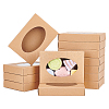 Rectangle Foldable Creative Cardboard Boxes CON-WH0081-34A-1
