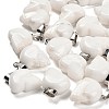 Natural White Jade Pendants G-Z067-02P-11-1