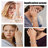 3Pcs 3 Styles Stainless Steel Chains Bracelets for Women BJEW-LP0001-21P-4