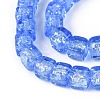 Handmade Foil Glass Beads Strands FOIL-Q002-04B-3