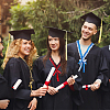 4Pcs 4 Colors Polyester Graduation Honor Rope AJEW-BC0010-12-5