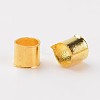 Brass Crimp Beads E003-G-2