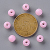 Opaque Acrylic Beads MACR-S370-C6mm-A01-3