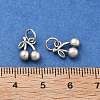 925 Sterling Silver Cherry Charms STER-D302-09AS-3
